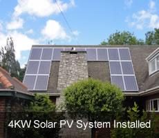 4KW Solar Panel System Installed